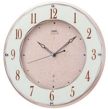 セイコーエンブレム電波掛け時計