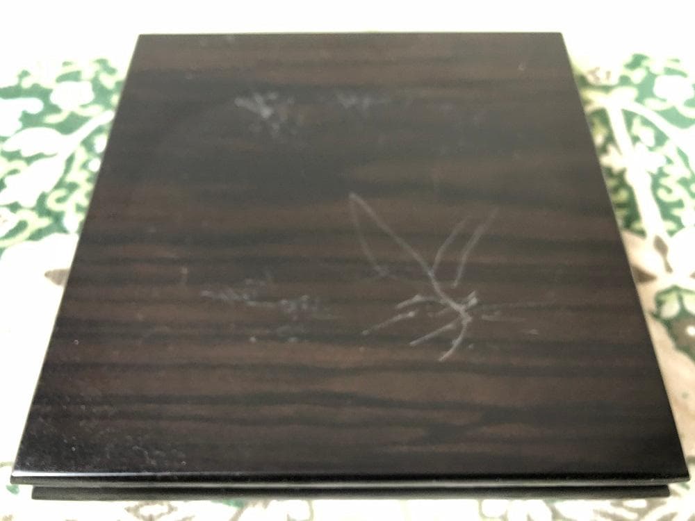 利休像　曽風（加藤正明）　陶人形　署名桐箱入り