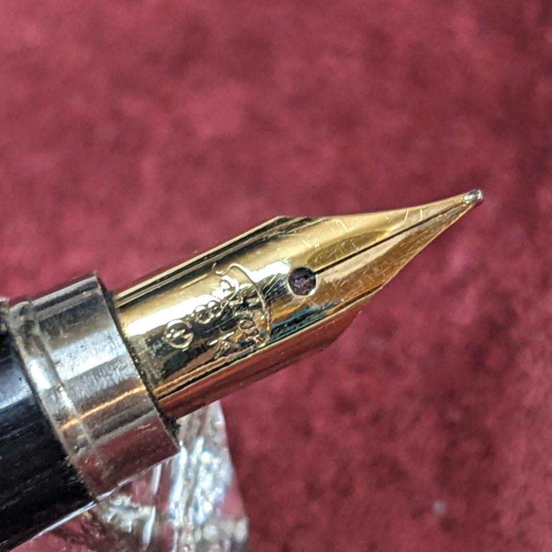 Sailor 18K スターリングシルバー軸 万年筆 稀少品