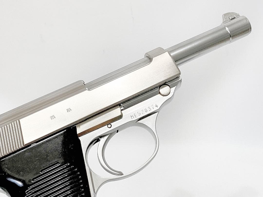 マルゼン MARUZEN ワルサーP38 シルバー ガスブローバックガン