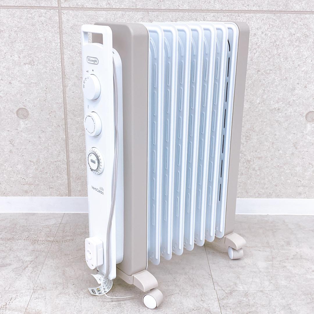 デロンギ オイルヒーター ヴェルティカルド RHJ21F0812-WH