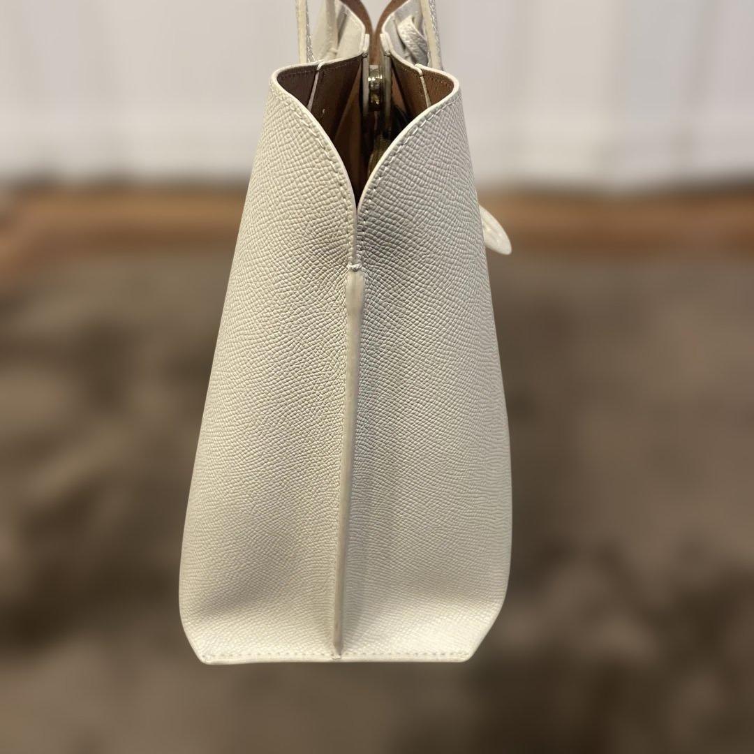 FURLA フルラ ヴィットリアM グレージュ グレー ハンドバッグトートバッグ