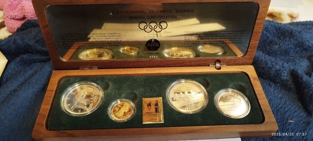 アトランタオリンピック コカコーラ 記念セット 非売品　証明書付き