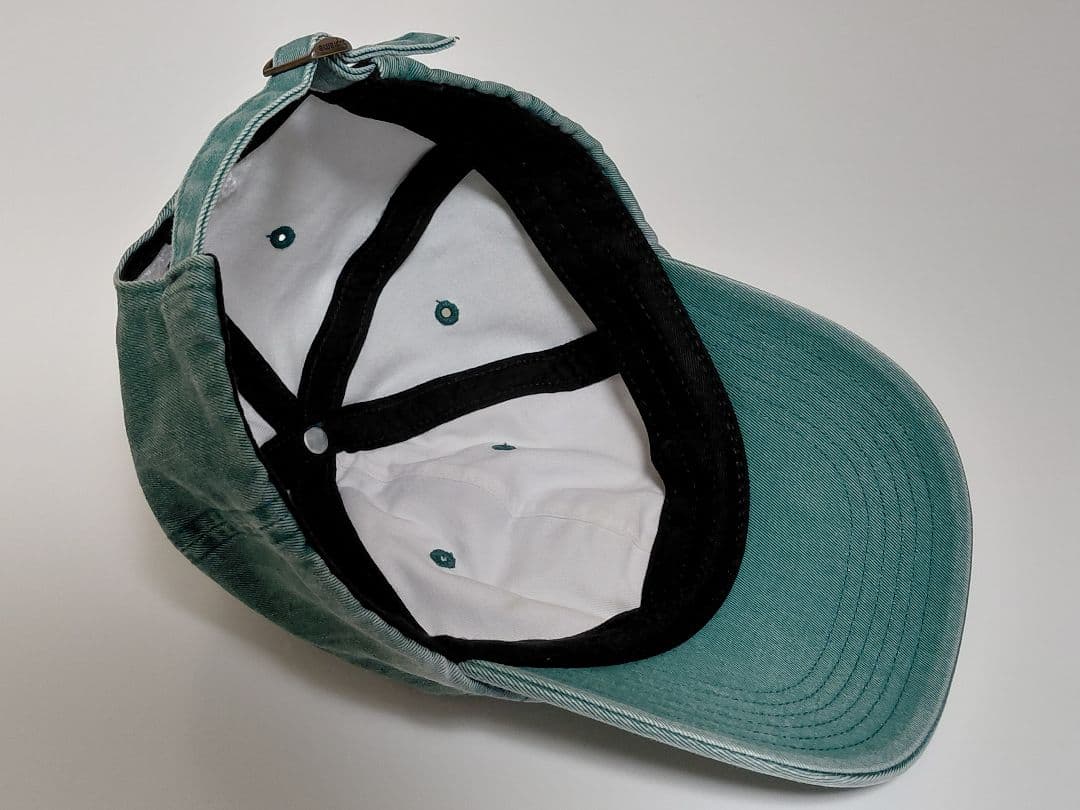 極美品　Supreme　Pigment　S Logo　6-Panel　Green