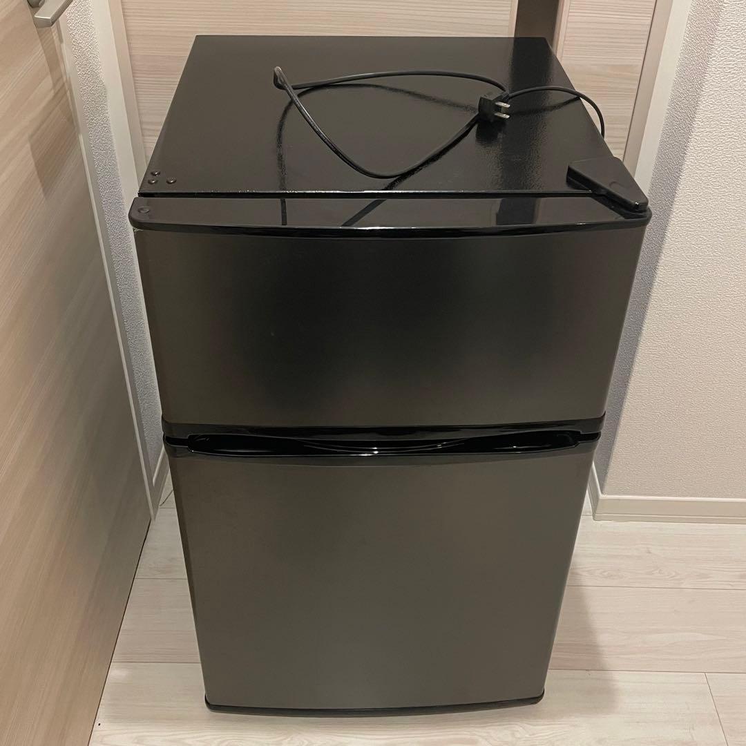 動作品　2020年製　マクスゼン 2ドア冷蔵庫 90L 一人暮らし　大学生