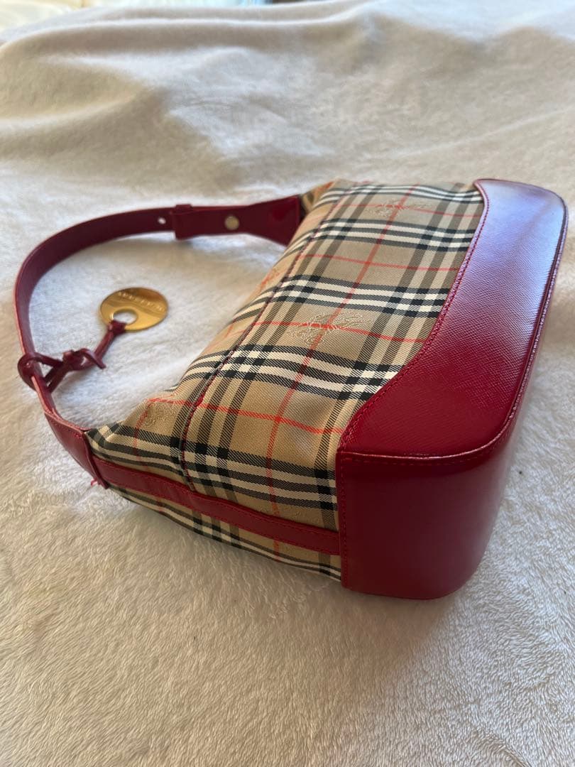 BURBERRY チェック柄 ショルダーバッグ