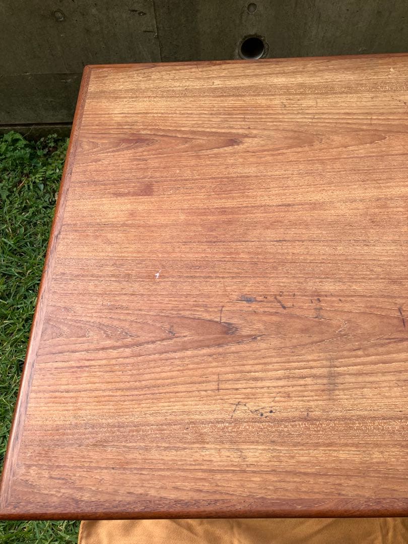 北欧 ビンテージ デンマーク チークエクステンションダイニングテーブル