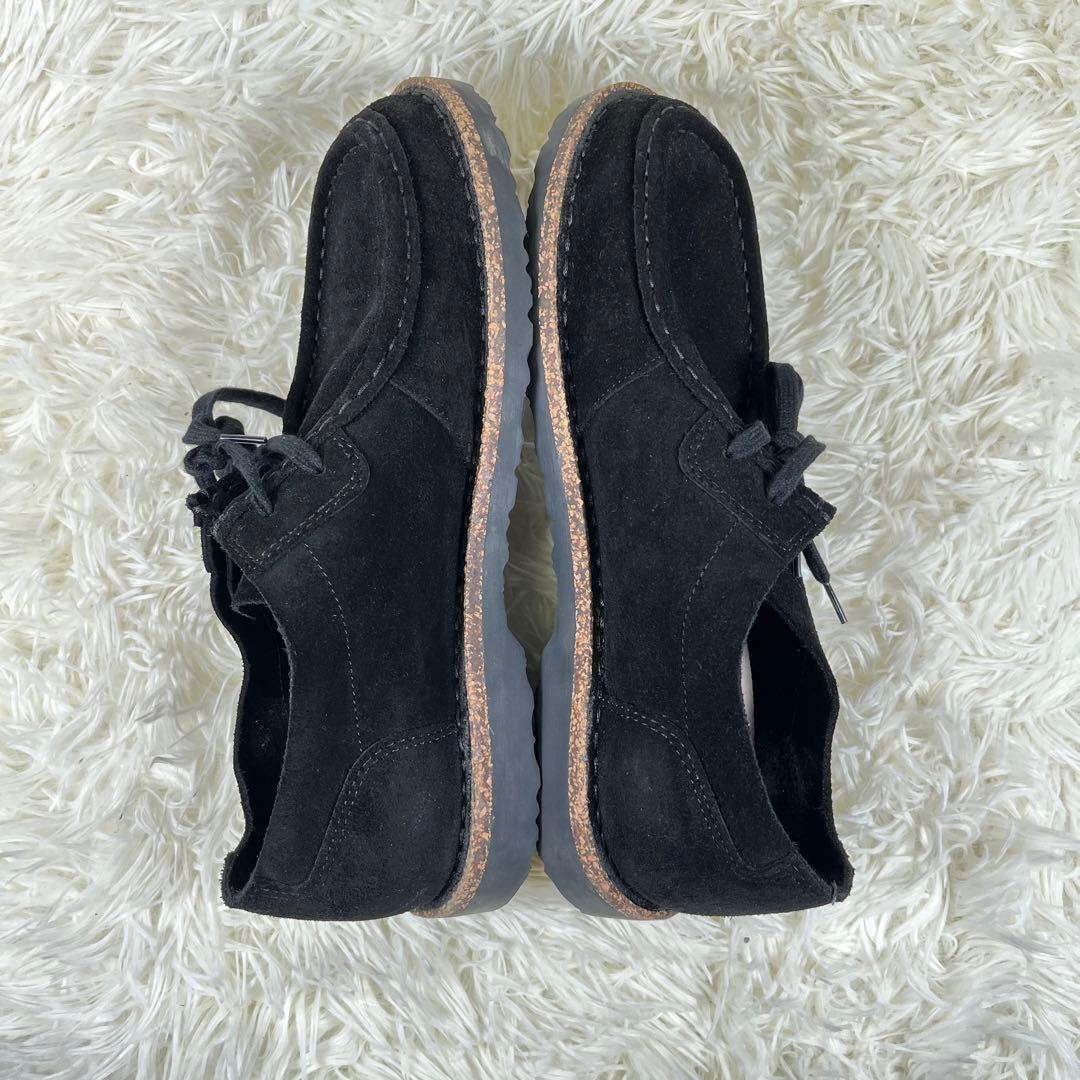 極美品 BIRKENSTOCK　PASADENA  MEN Ⅲ　ブラックスエード