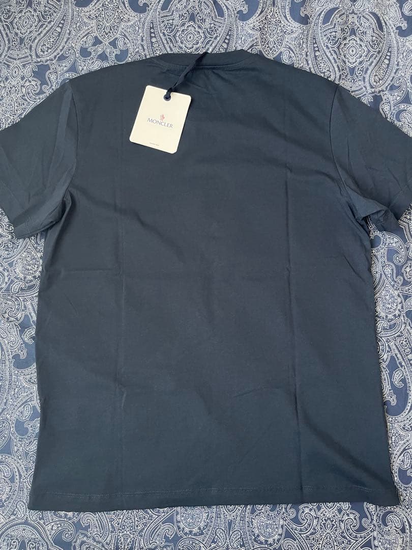 MONCLER Tシャツ Lサイズ ネイビー
