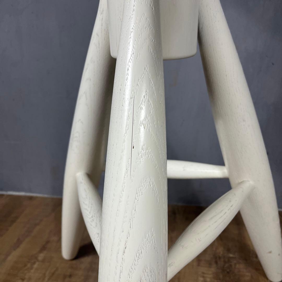 アルテック ロケット バースツール EA001 ホワイトラッカー