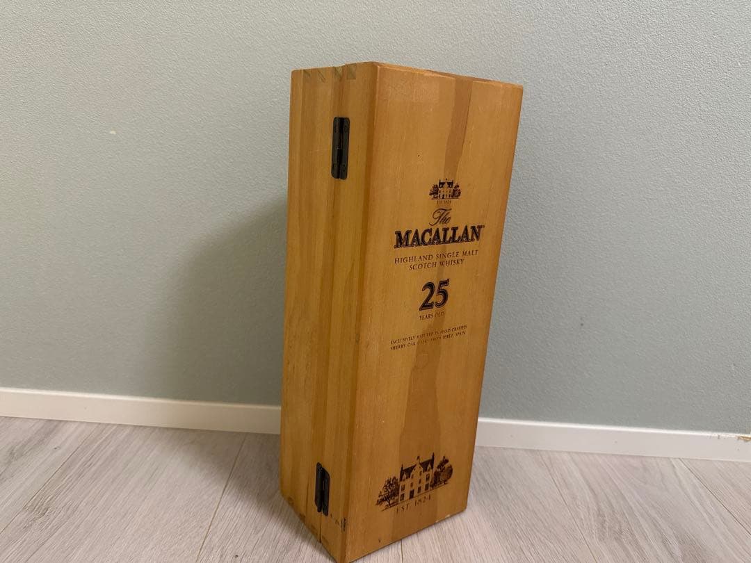 The Macallan マッカラン25年 木箱のみ