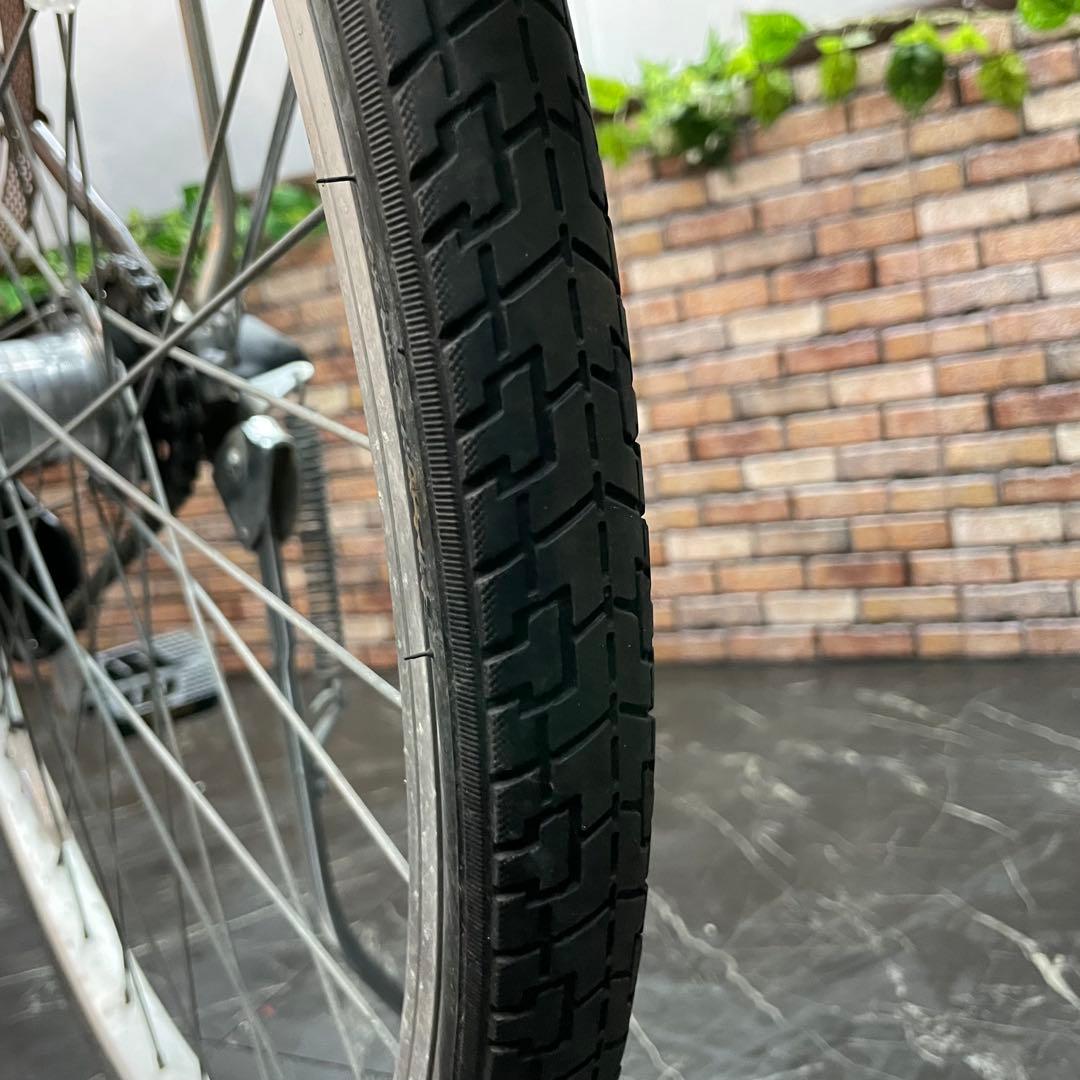 【8】電動自転車 Panasonic ビビ DX ブラウン 26インチ