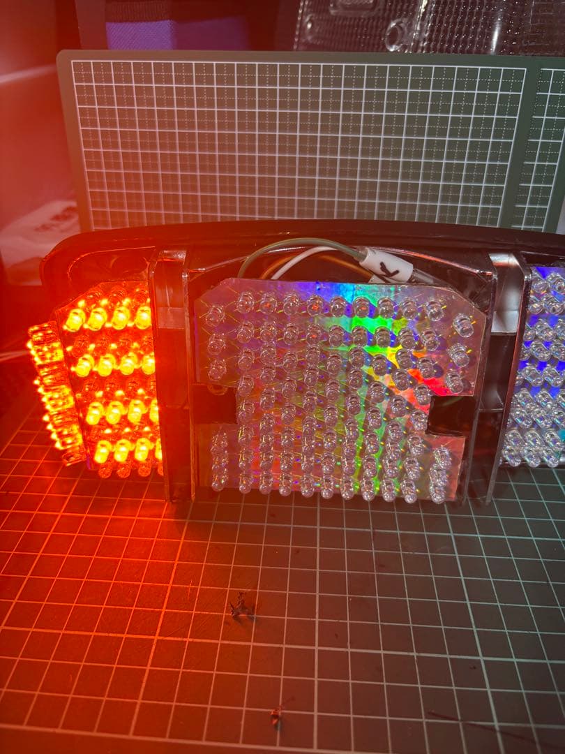 CBX400F専用レインボーテール ウインカー3点セット