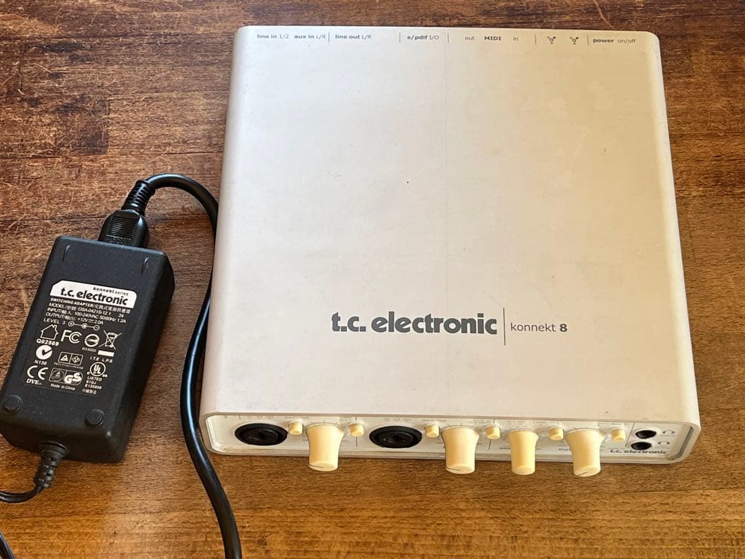 t.c. electronic konnekt 8 オーディオインターフェイス