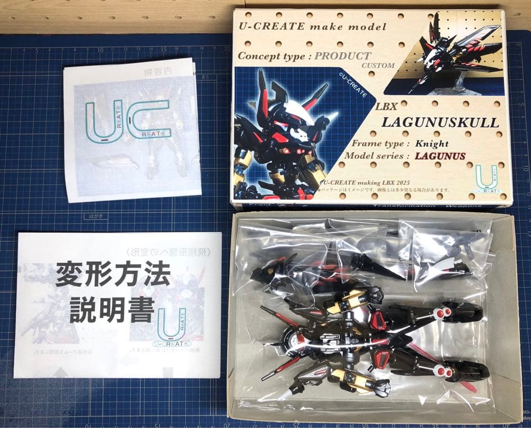 ダンボール戦機 LBXイカロス・ゼロ改造機【匿名配送】