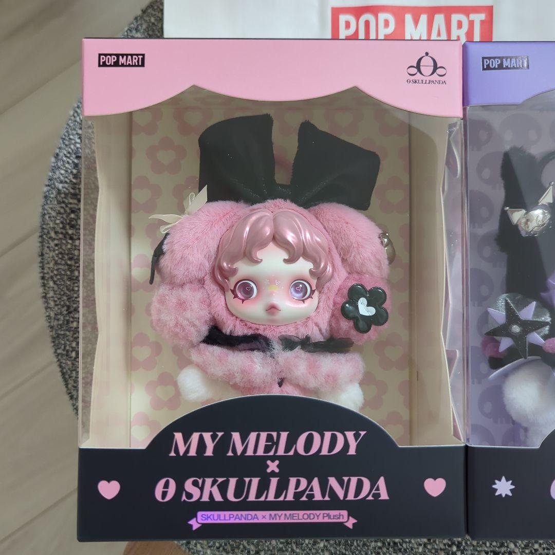 [正規品]POP MART マイメロディ&クロミSKULLPANDA購入証明あり
