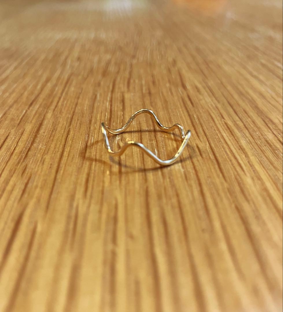 hirondelle イロンデール エ ペパン　k18 リング