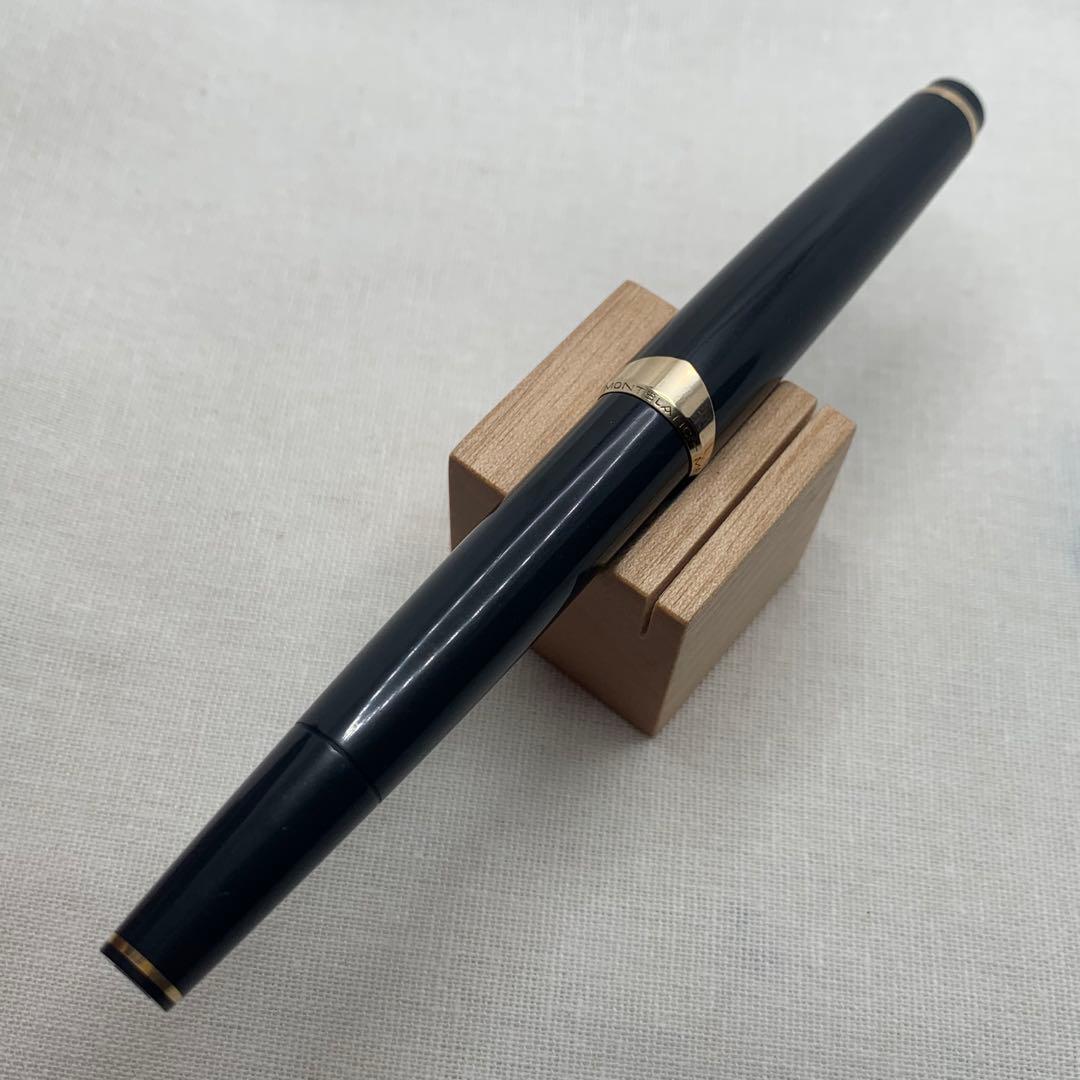 【希少良品】モンブラン no.12 グレー軸　18C EF 万年筆