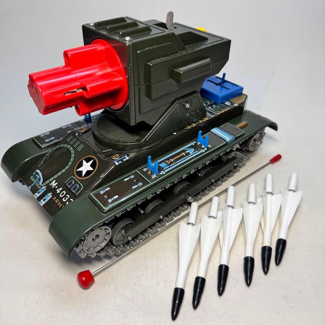 マスダヤ　電動ミサイルタンク　MS-33 1980年代当時物