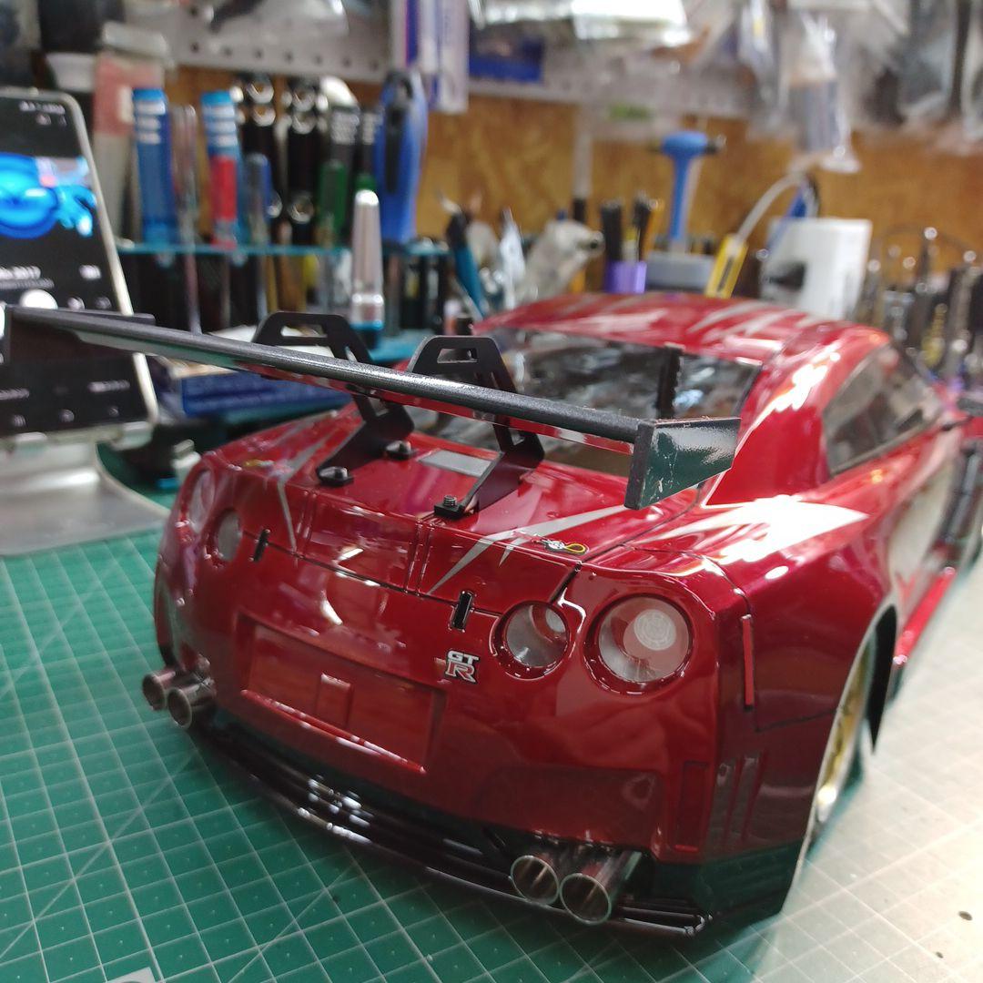 C*M様 タミヤ ラジコンTA04PRO O/H済み35GT-Rボディ,メカ新品