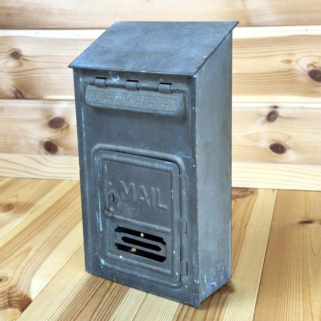 メールボックス アンティーク ポスト 郵便受け 真鍮製 アメリカ ビンテージ