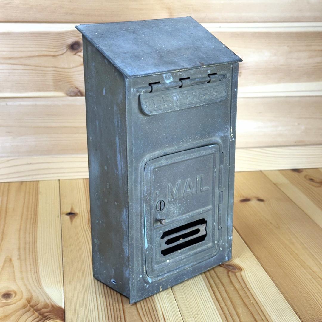 メールボックス アンティーク ポスト 郵便受け 真鍮製 アメリカ ビンテージ