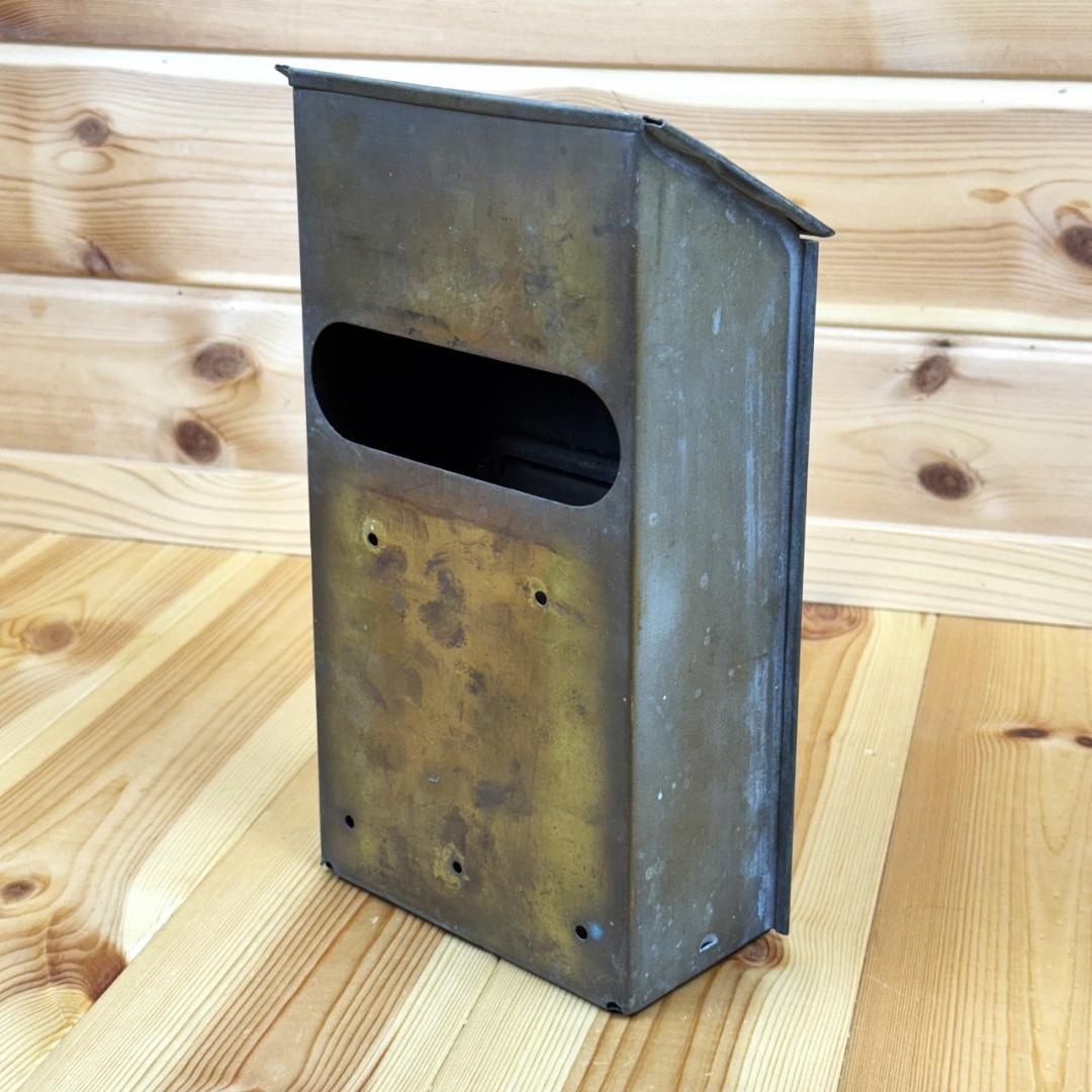 メールボックス アンティーク ポスト 郵便受け 真鍮製 アメリカ ビンテージ