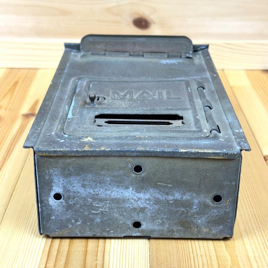 メールボックス アンティーク ポスト 郵便受け 真鍮製 アメリカ ビンテージ