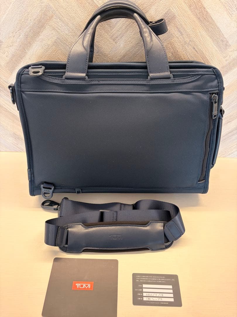 【美品】TUMI ビジネスバッグ ships アルファシリーズ