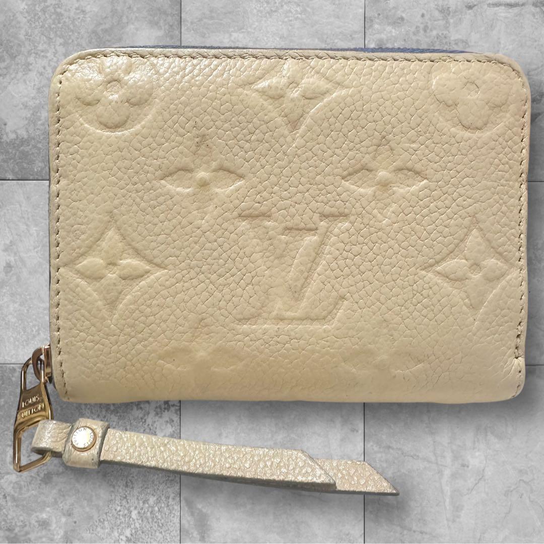 希少美品❣️ LV ルイヴィトン ジッピー ケース モノグラム ブルージーン