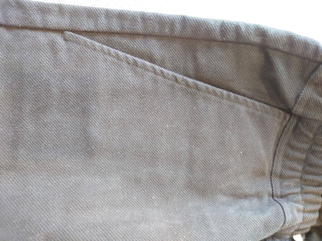 rick owens サルエルパンツ 黒 ゴムウエスト 44