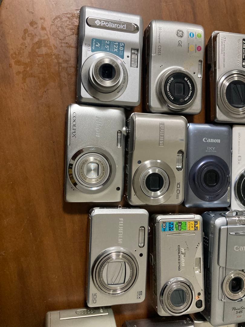 デジカメまとめ売り30台Canon/Nikon/LUMIX/EXILIM/IXY