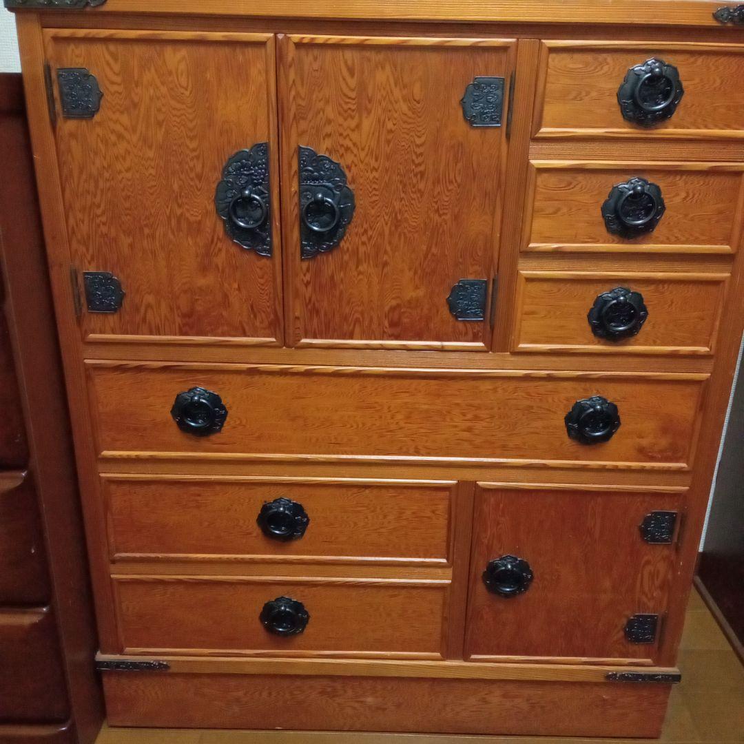 屋久杉　共戸手許箪笥