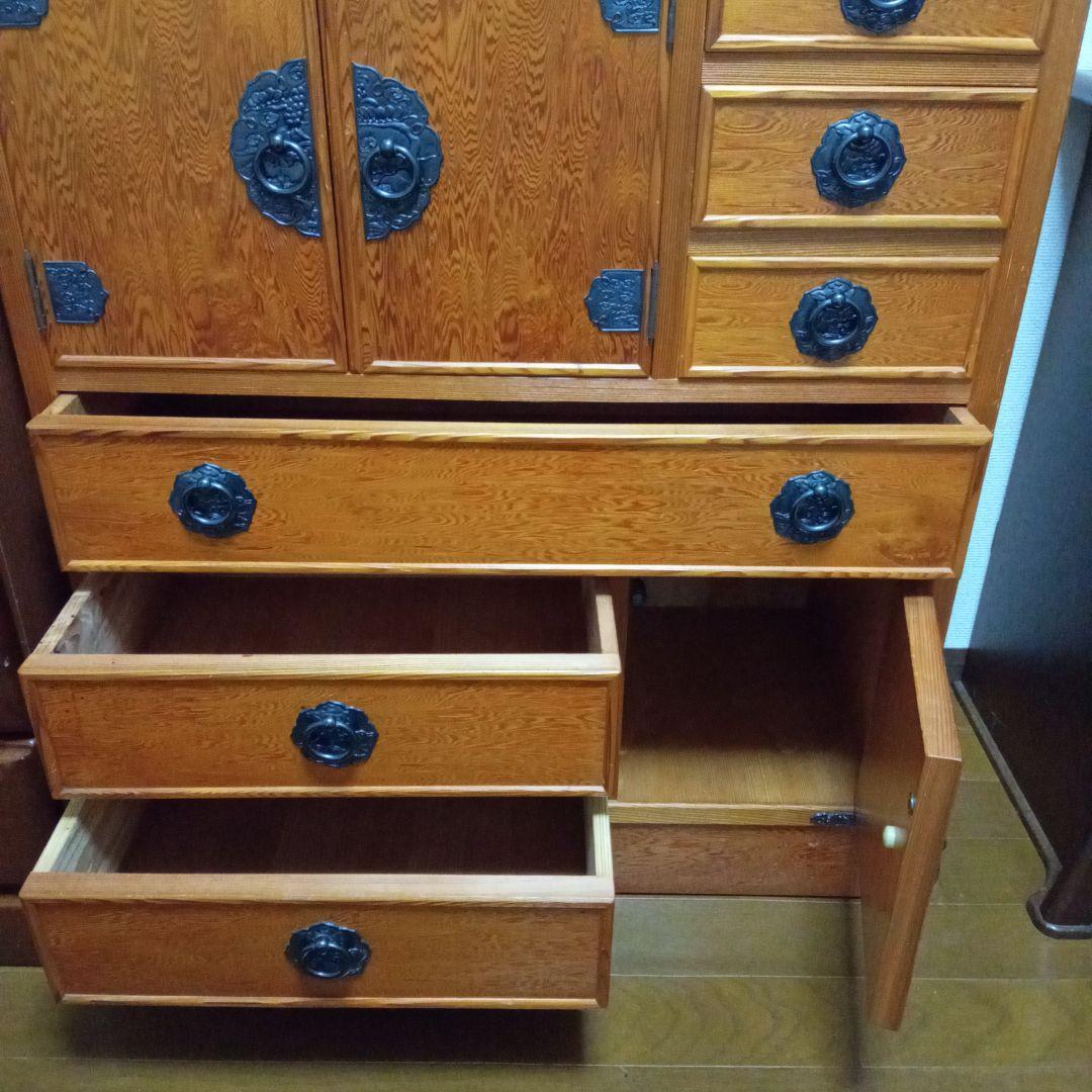 屋久杉　共戸手許箪笥