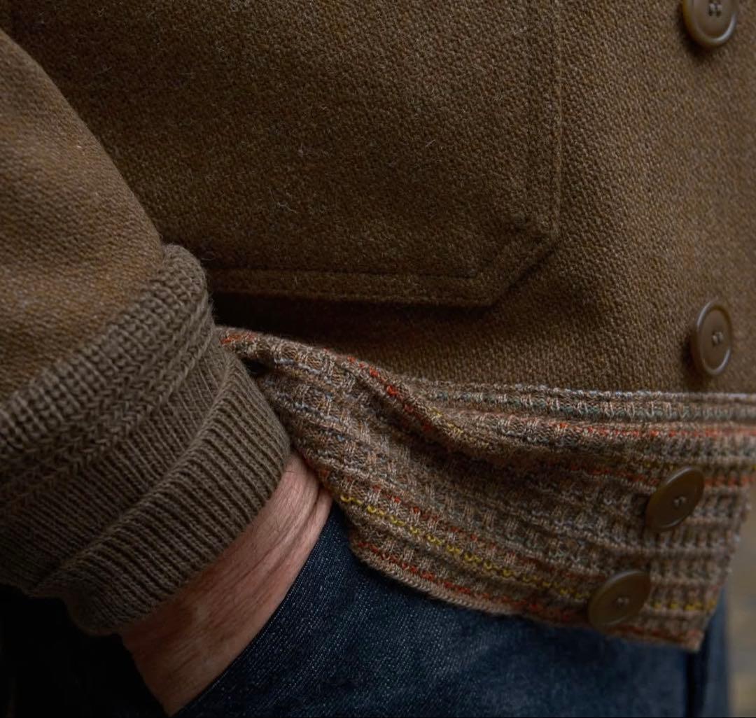 寅*ん様 Lサイズ！新品未使用　リアルマッコイズ　cccジャケット ウールジャケ