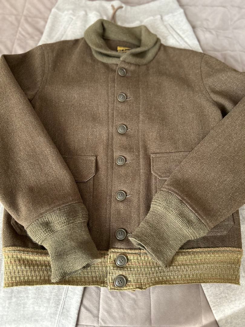 寅*ん様 Lサイズ！新品未使用　リアルマッコイズ　cccジャケット ウールジャケ
