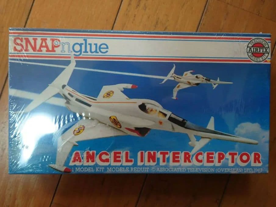 エアフィックス エンジェルインターセプター 40年くらい前のオールドキット