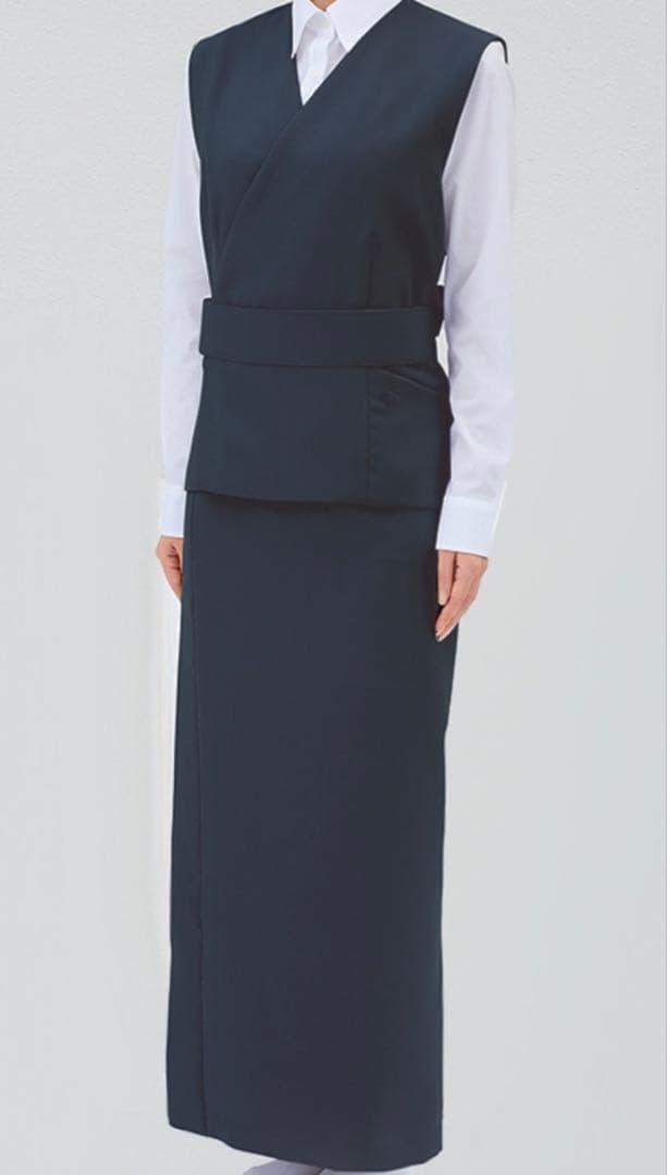 二部式お稽古着「春秋」紺