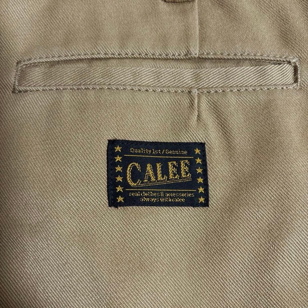 名作CALEE T/Cツイルチノトラウザーズワークパンツ日本製radiall