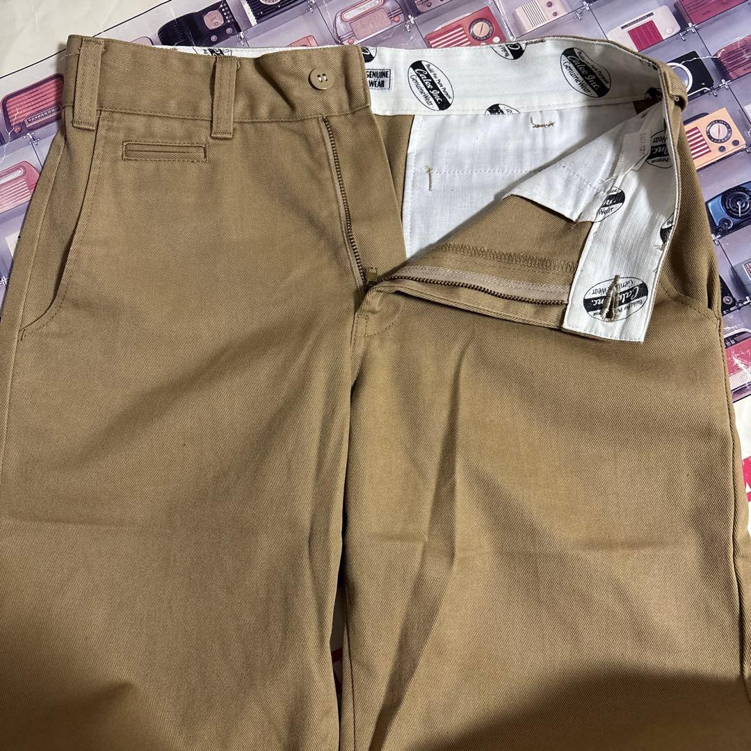 名作CALEE T/Cツイルチノトラウザーズワークパンツ日本製radiall