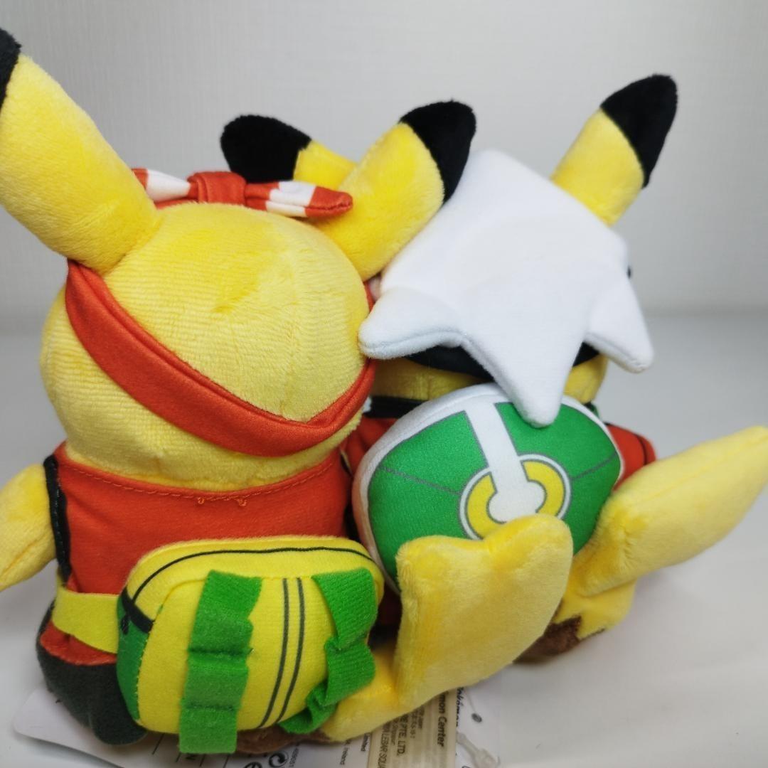 ピカチュウ 25周年 ホウエン地方 ぬいぐるみ ペア ポケモンセンター hIS6