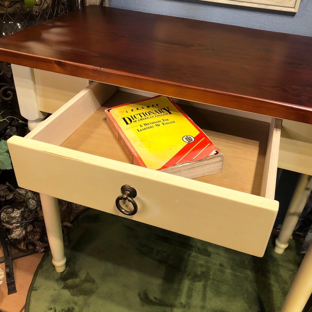 ciel　 シャビーシック　フレンチ　カントリー　コンパクトデスク