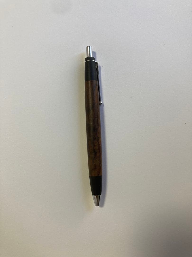 野原工芸 木軸ボールペン　ホンジュラスローズウッド瘤