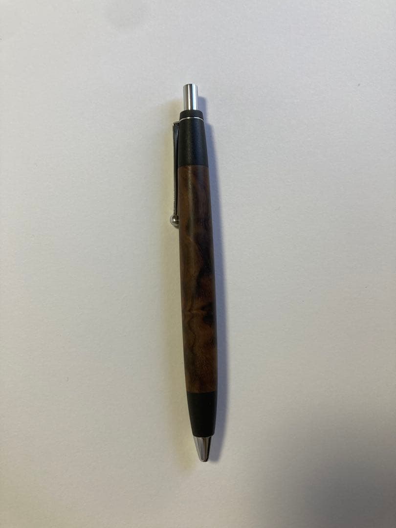 野原工芸 木軸ボールペン　ホンジュラスローズウッド瘤