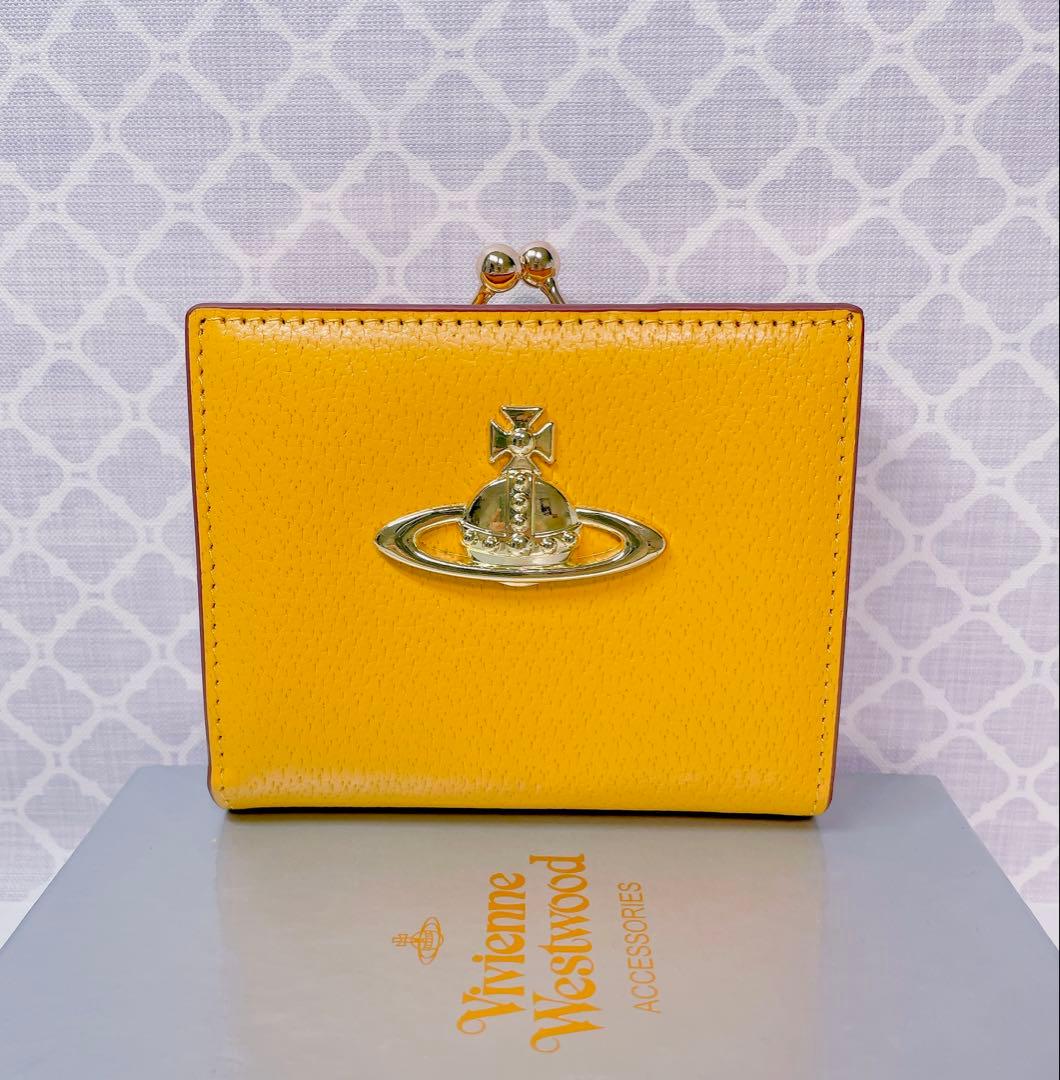 【金運✨️幸運ショッパー付】新品 Vivienne Westwood 二折財布