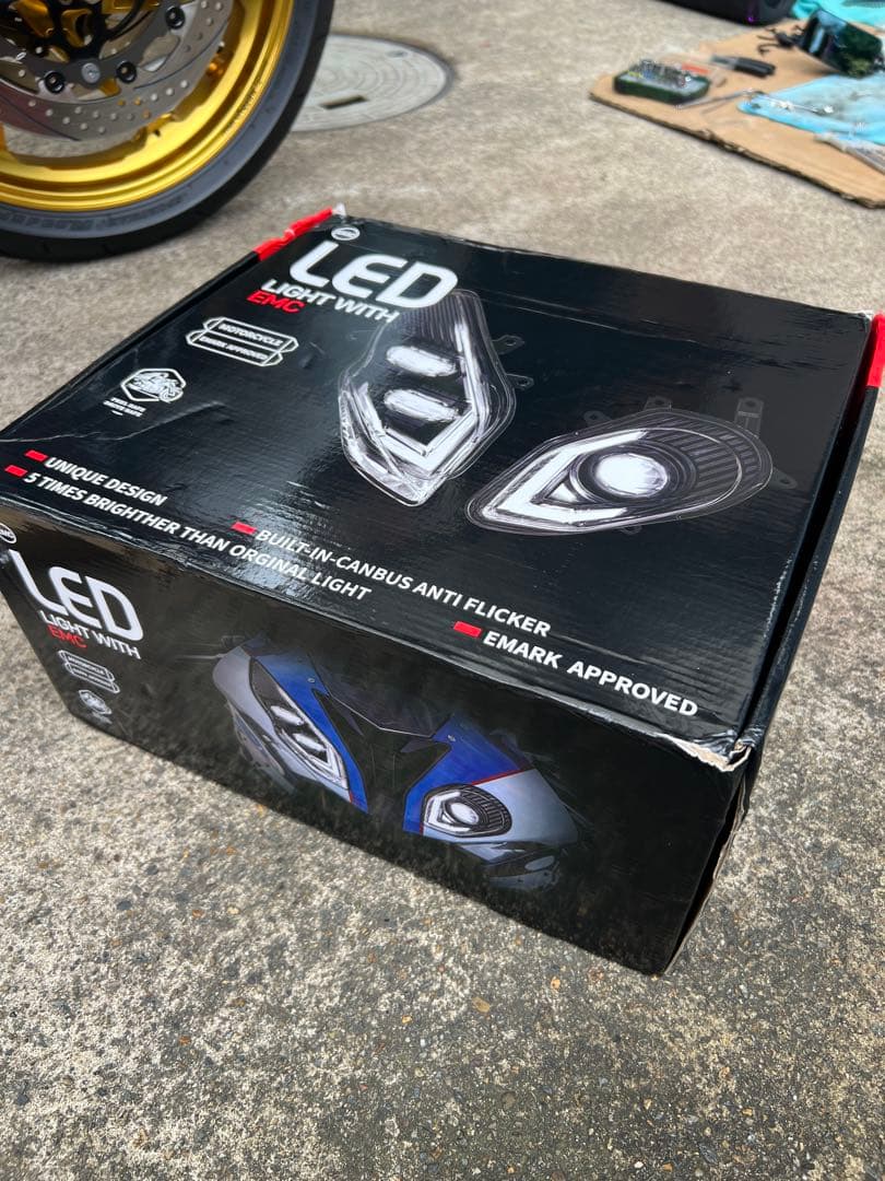 s1000rr カスタムヘッドライト 15~18年