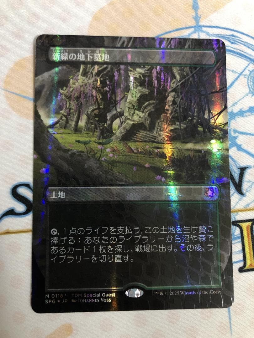 mtg 新緑の地下墓地ドラゴンスケイルfoil1枚