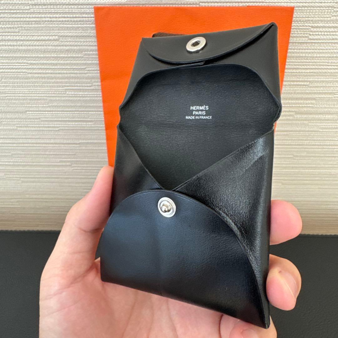 ‼️‼️‼️‼️‼️早い者勝ち‼️‼️‼️‼️‼️HERMES バスティア　ノアール　ボックスカーフ