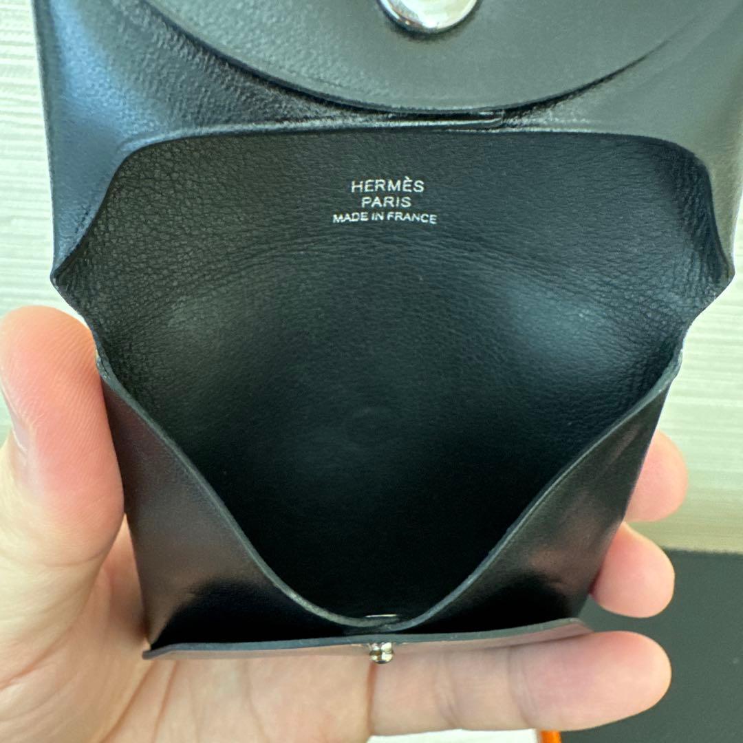 ‼️‼️‼️‼️‼️早い者勝ち‼️‼️‼️‼️‼️HERMES バスティア　ノアール　ボックスカーフ