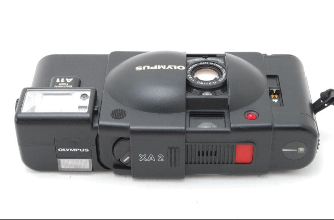 OLYMPUS XA2 A11セット 動作品 コンパクトフィルムカメラ B404